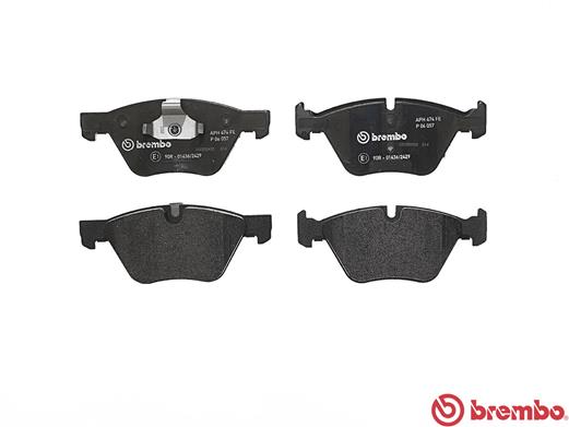 A.B.S. P 06 057 BREMBO Bremsbelagsatz, Scheibenbremse